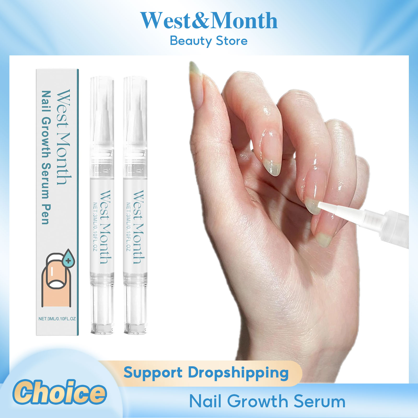 Plant Growth Regulator - Stylo de soin des ongles, nourrissant