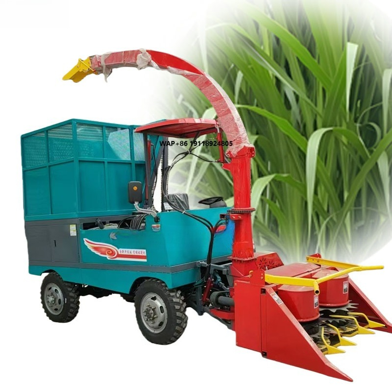 Agriculture Farming Tractor - Moissonneuse de fourrage agricole sur chenilles,