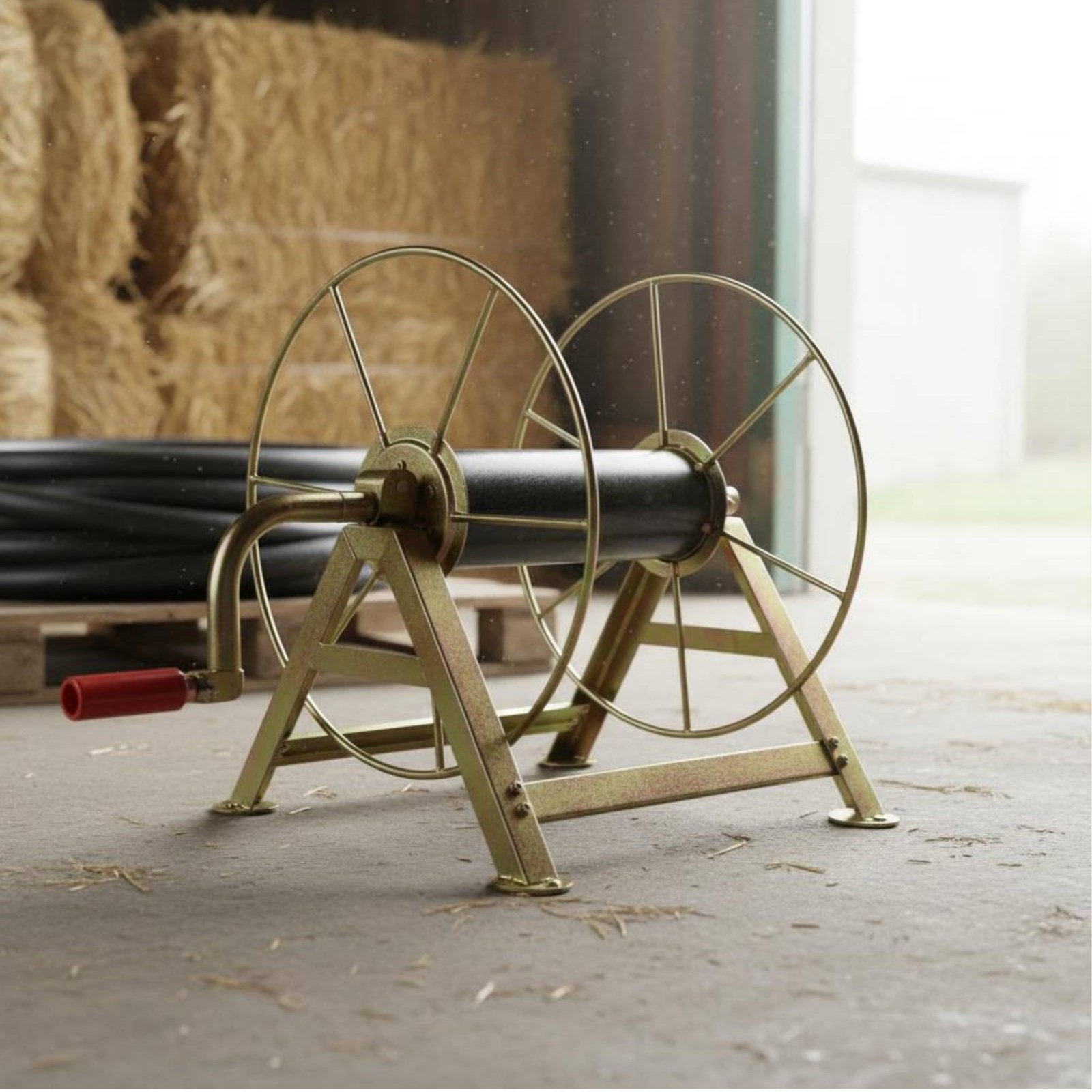Dévidoir de tuyau agricole à c - Farming Agriculture avis et prix