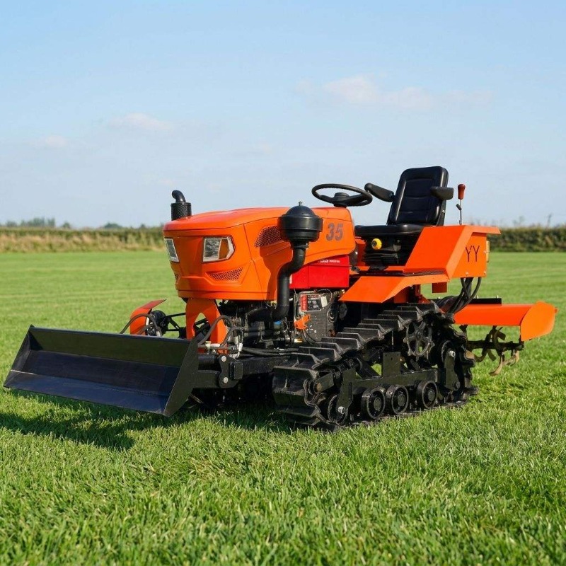 Motoculteur rotatif 4x4 sur ch - Agriculture Farming Tractor avis et prix