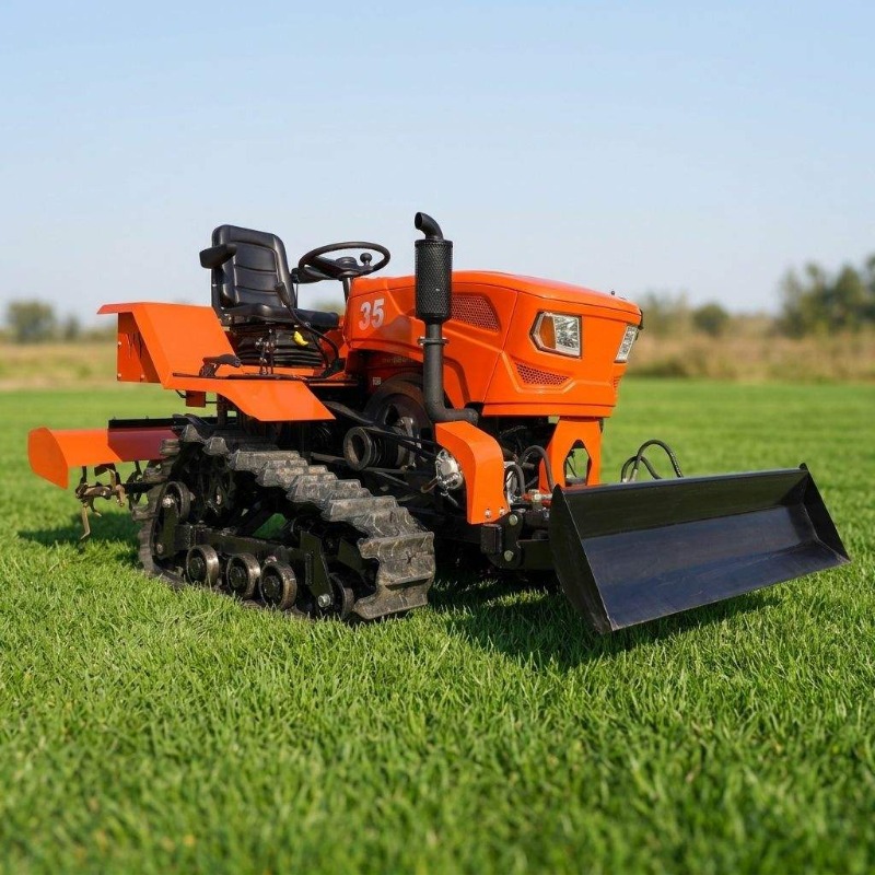 Motoculteur rotatif 4x4 sur ch - Agriculture Farming Tractor avis et prix