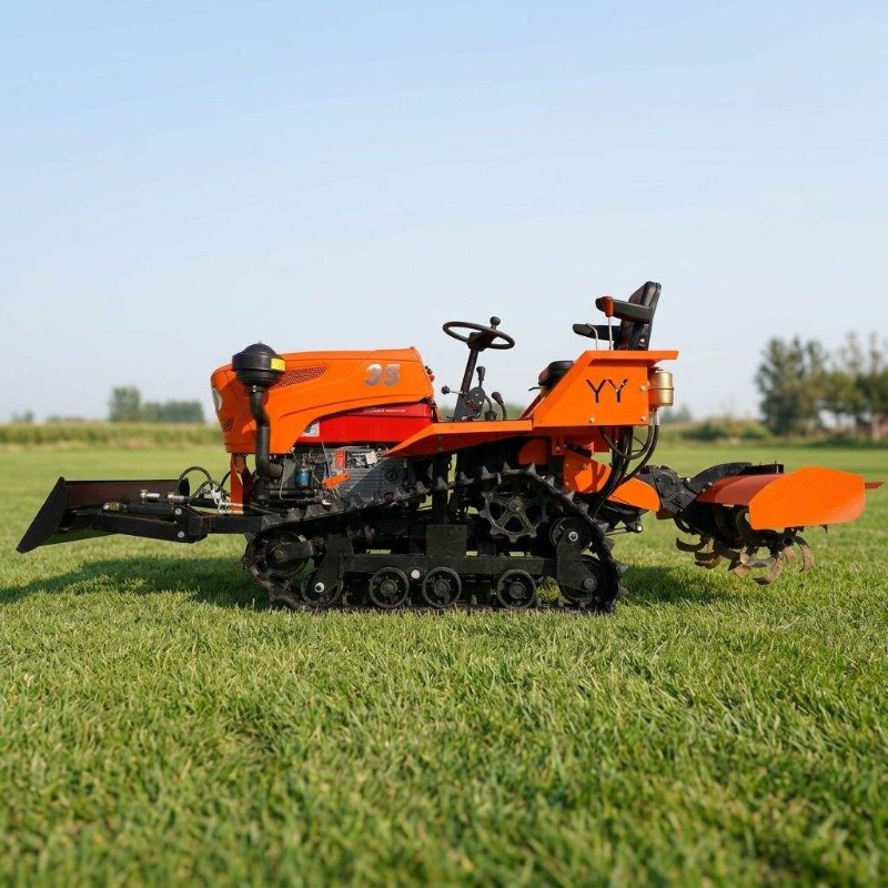 Motoculteur rotatif 4x4 sur ch - Agriculture Farming Tractor avis et prix